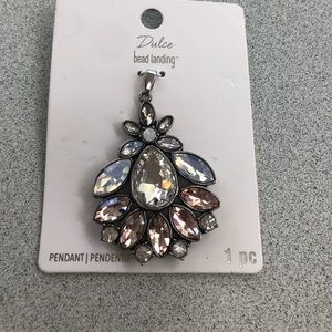 Chunky Jewel Pendant